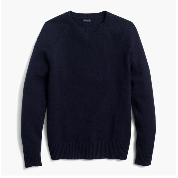 NWT J Crew Crewneck sweater in supersoft lambswool blend size L AA027  www.imisca.jp